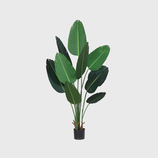 Elevate Your Decor with the Green Artificial Nordic Wind Banana Plant: A Lush, Low-Maintenance Choice