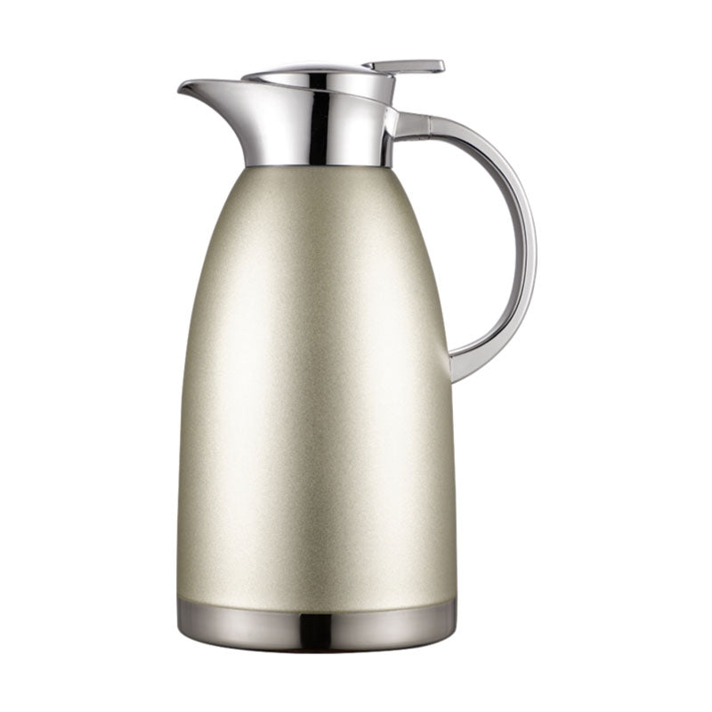 Soga Premium 2.3L Gold Color 3-Layer Vacuum Insulated Stainless Steel Flask  Ideal for Home and office