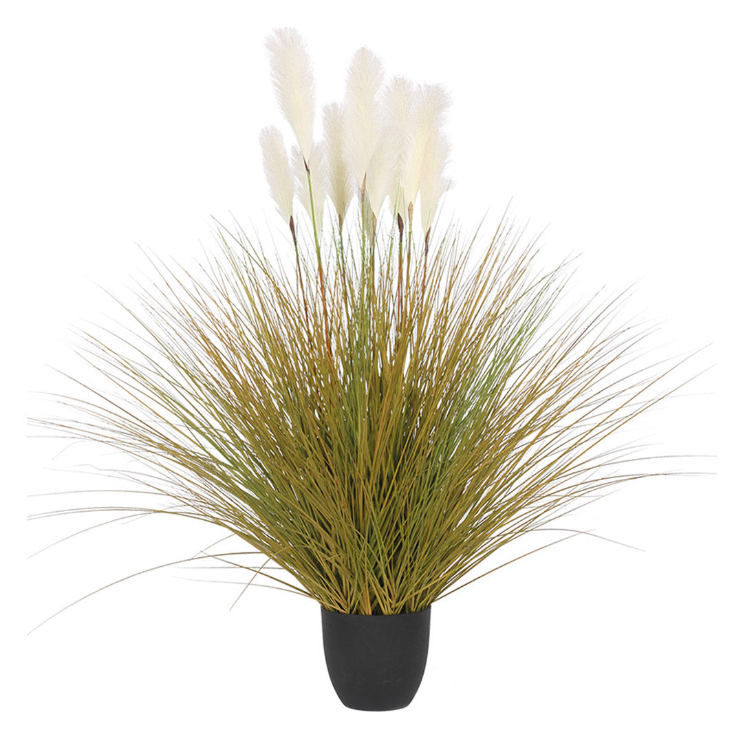 SOGA 137cm Artificial Indoor Potted Reed Bulrush Grass