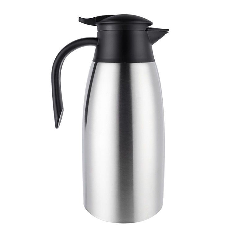 SOGA 2.0L Silver Color 3-Layer Stainless Steel Vacuum Durable Thermal Flask