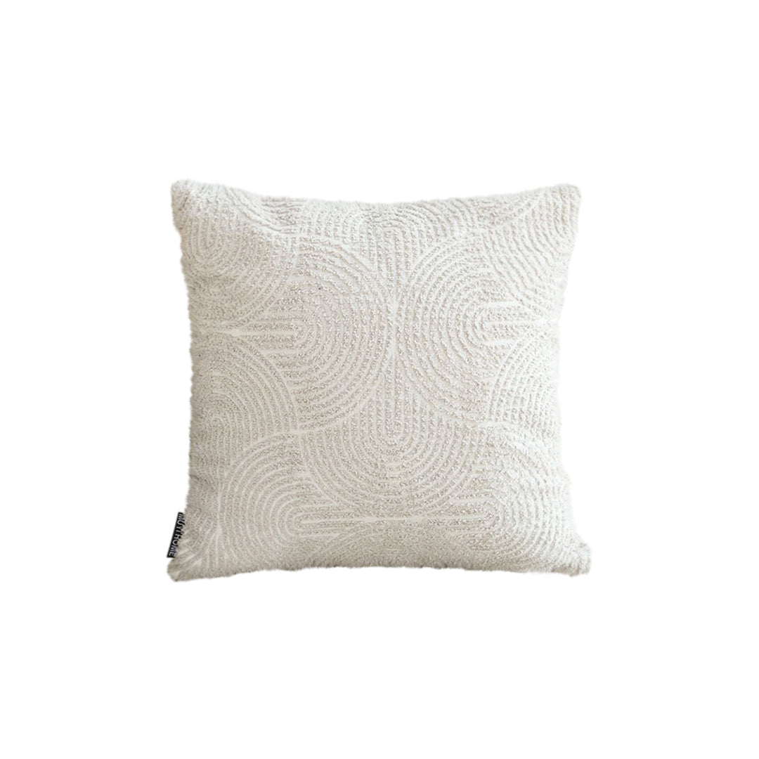 Luxe Gray Throw Pillow