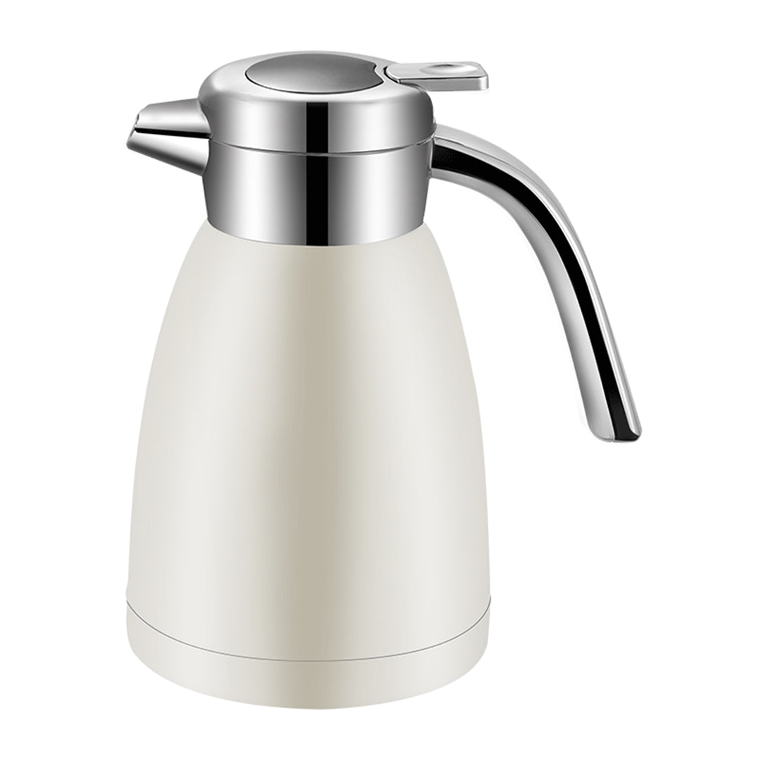 SOGA 1.8L Stainless Steel Kettle White