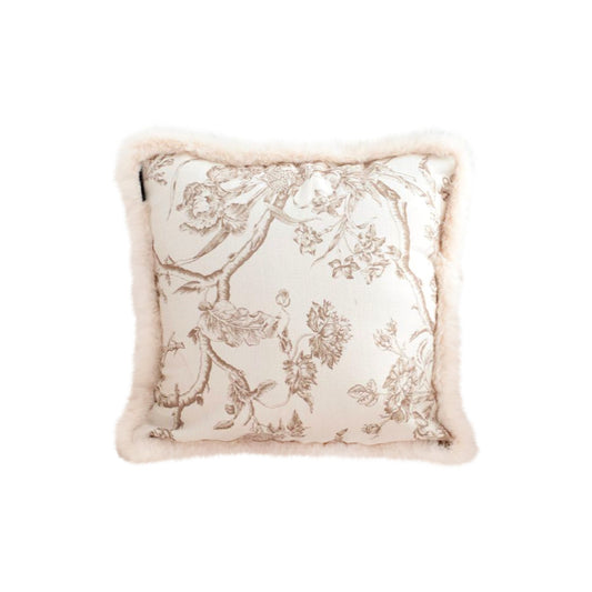 Warm elegance Throw Pillow