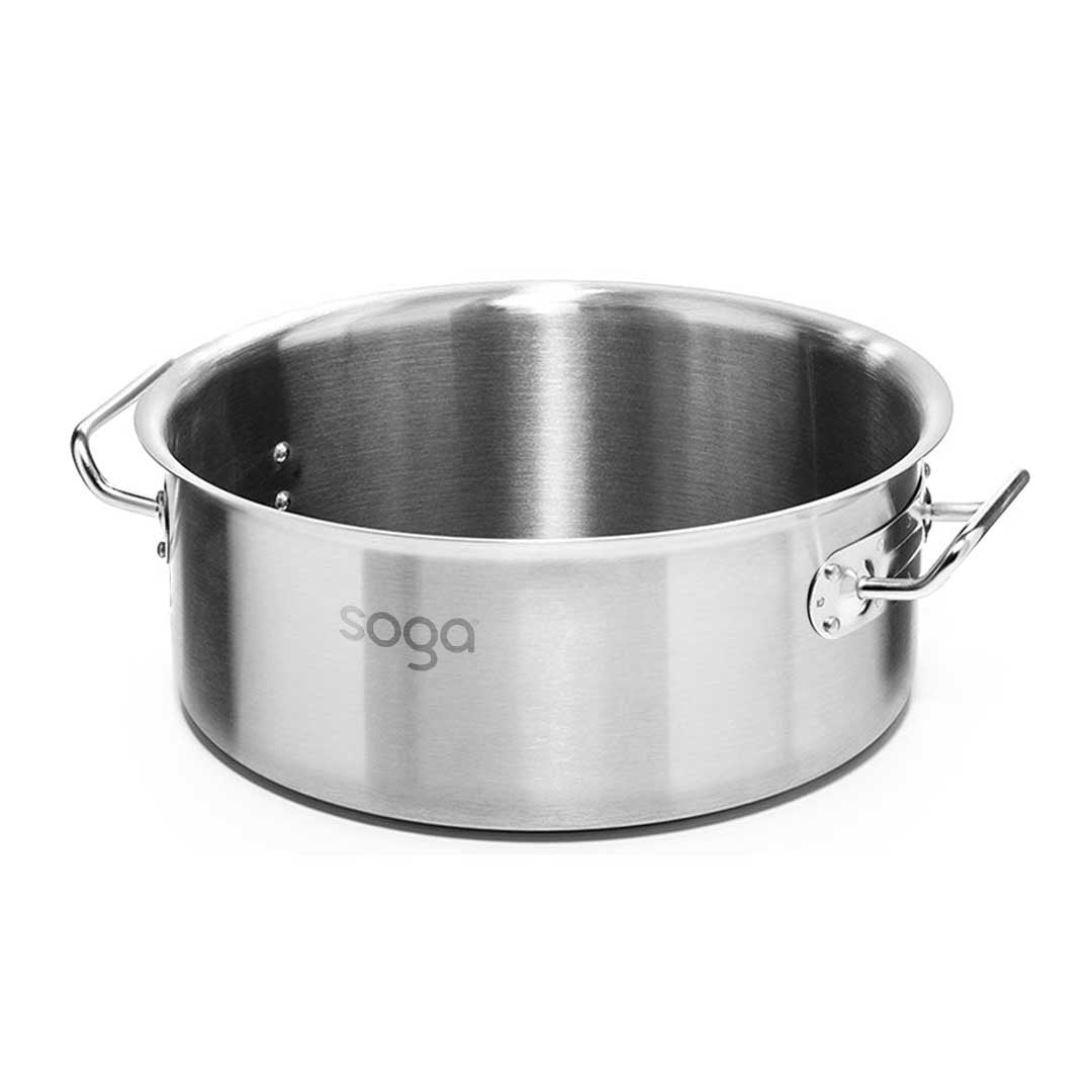 32L Top Grade 18/10 Stainless Steel Stockpot