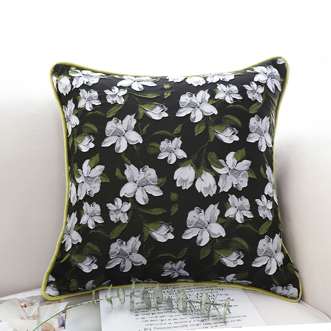 Garden Green Throw Pillow