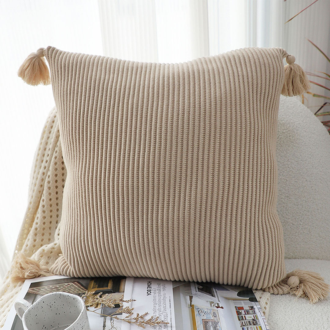 Textured Square Pillow