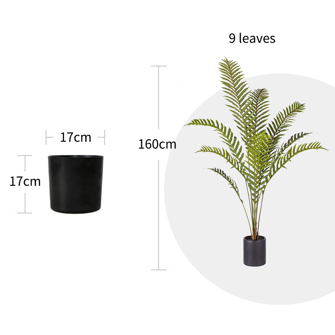 SOGA 160cm Artificial Rogue Areca Palm Tree