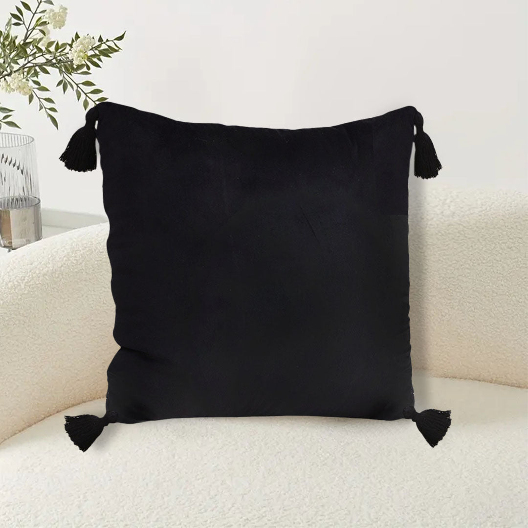 BlackOpulence Throw Pillow