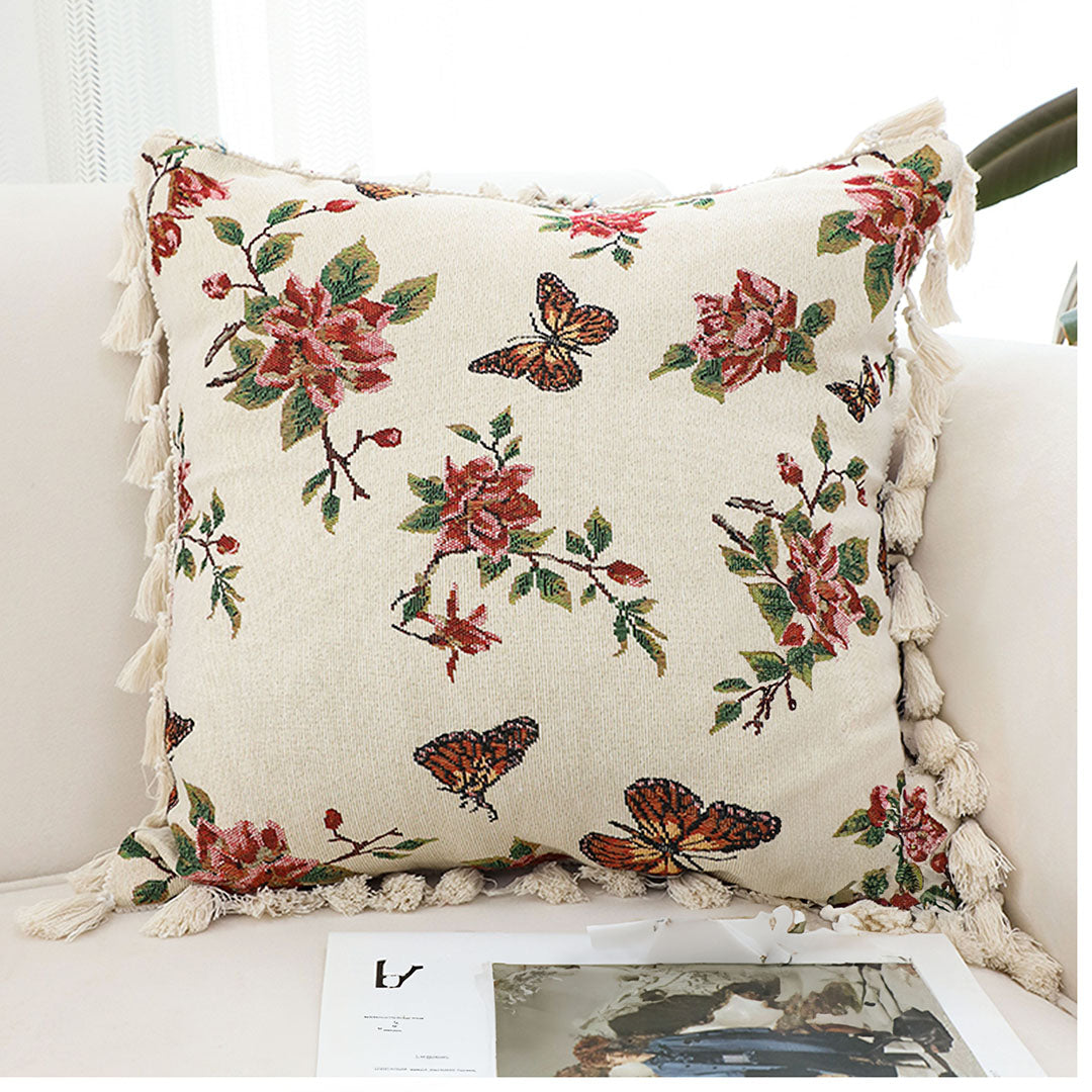 Floral Beauty Luxe Cushion