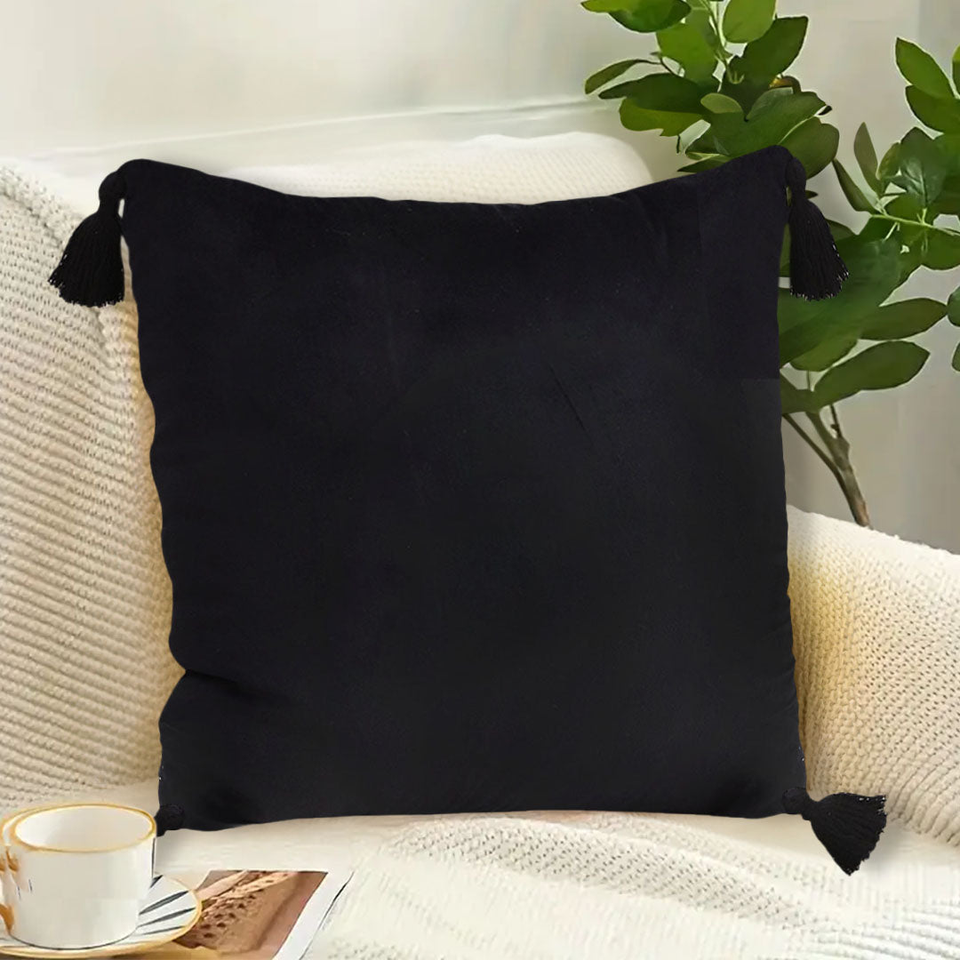 BlackOpulence Throw Pillow