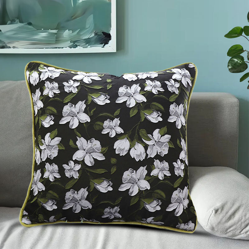 Garden Green Throw Pillow