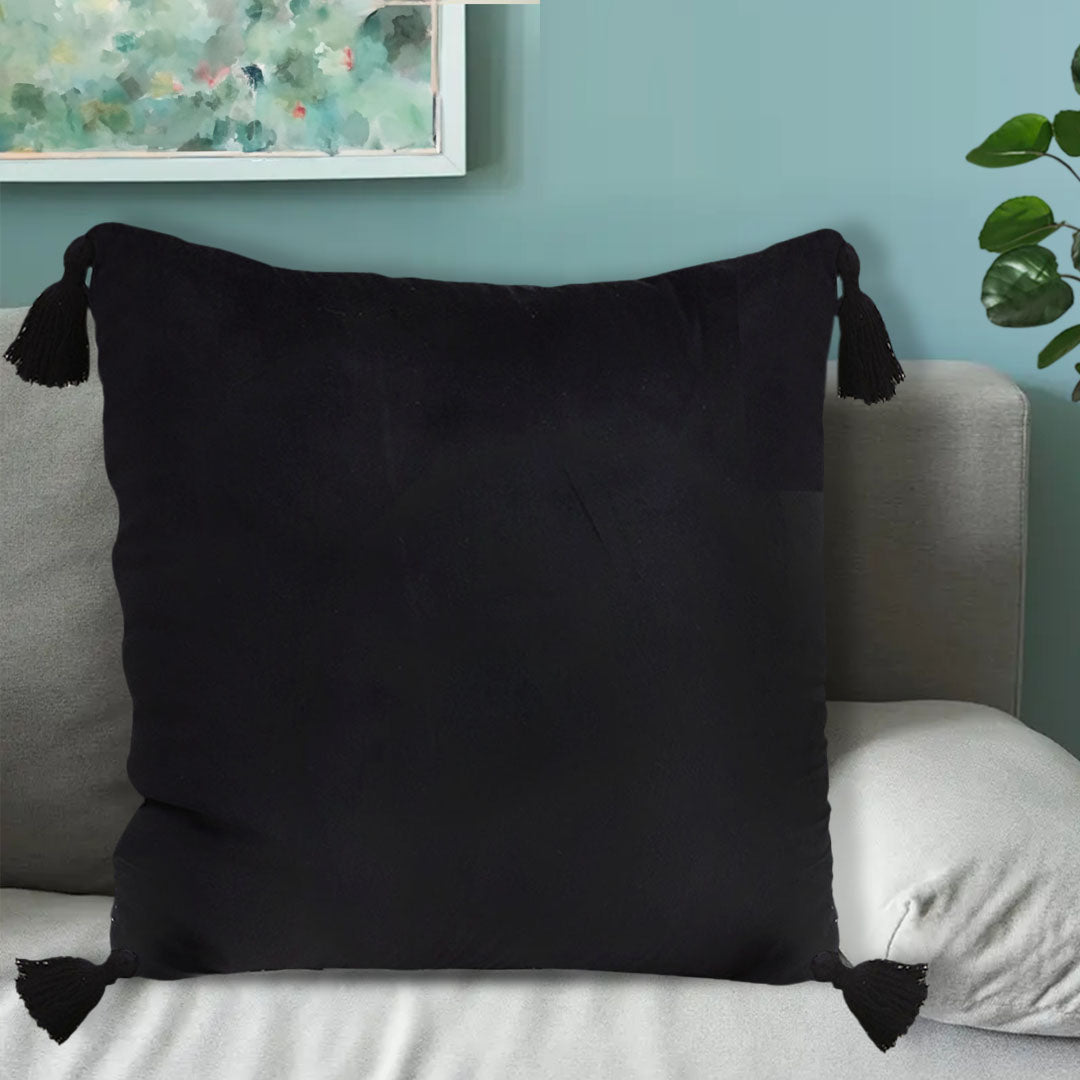 BlackOpulence Throw Pillow