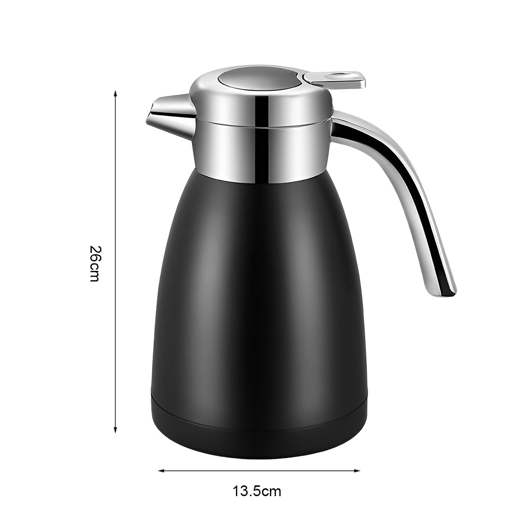 SOGA 1.8L Stainless Steel Kettle Black