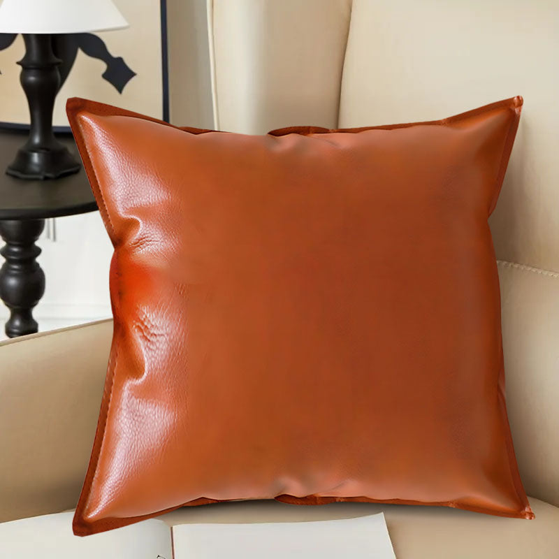 CityEdge Leather Pillow