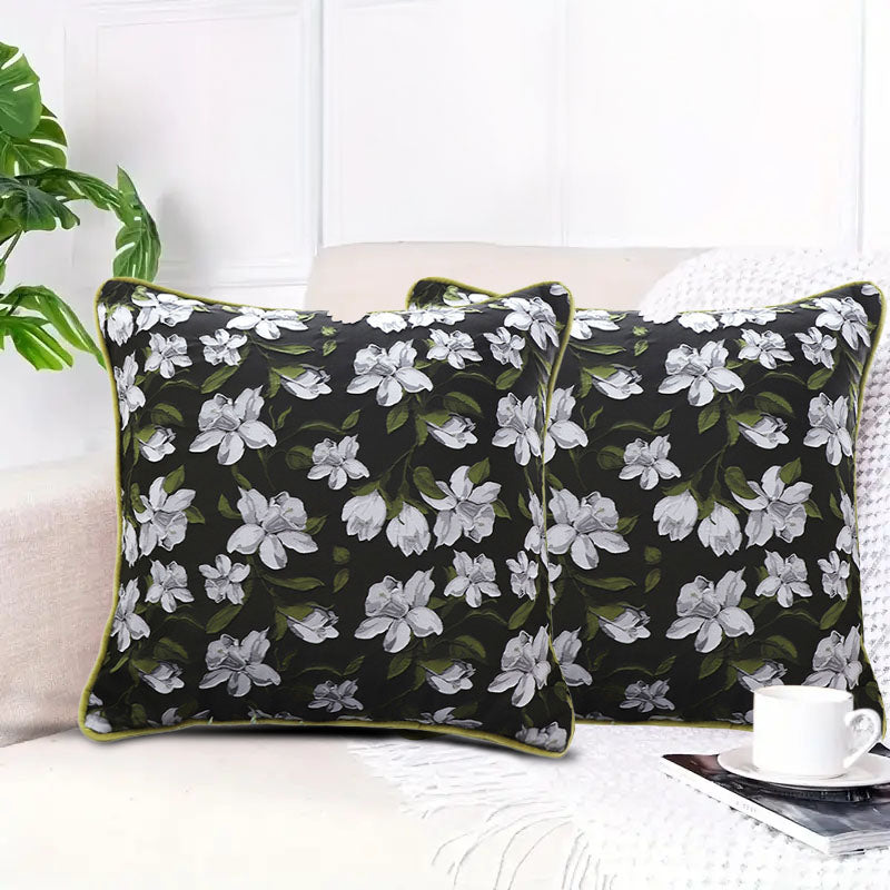 Garden Green Throw Pillow