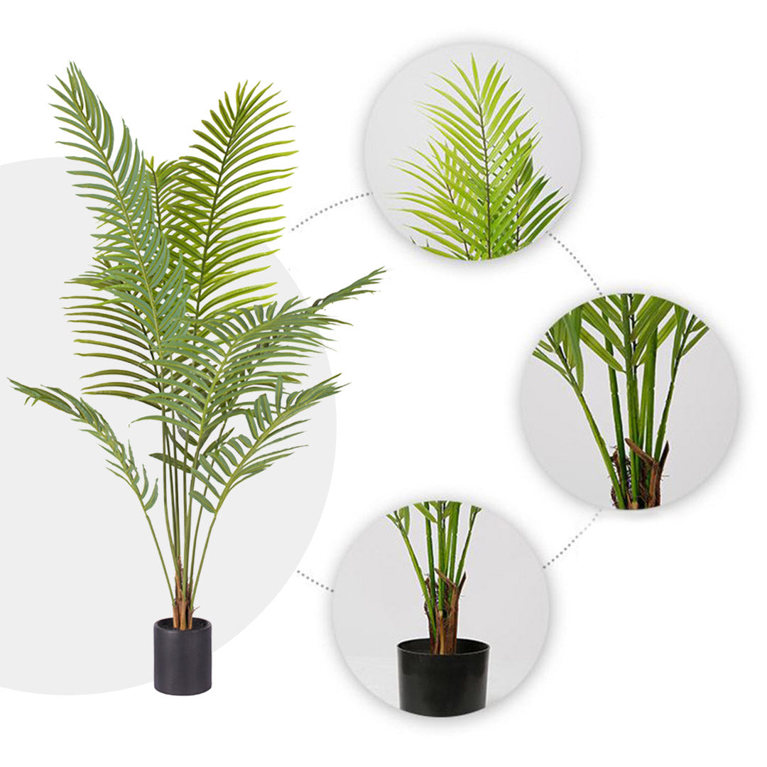 SOGA 180cm Artificial Rogue Areca Palm Tree