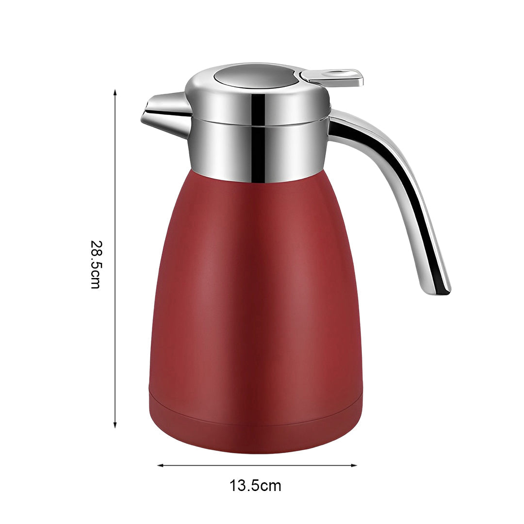 SOGA 2.2L Stainless Steel Kettle Red