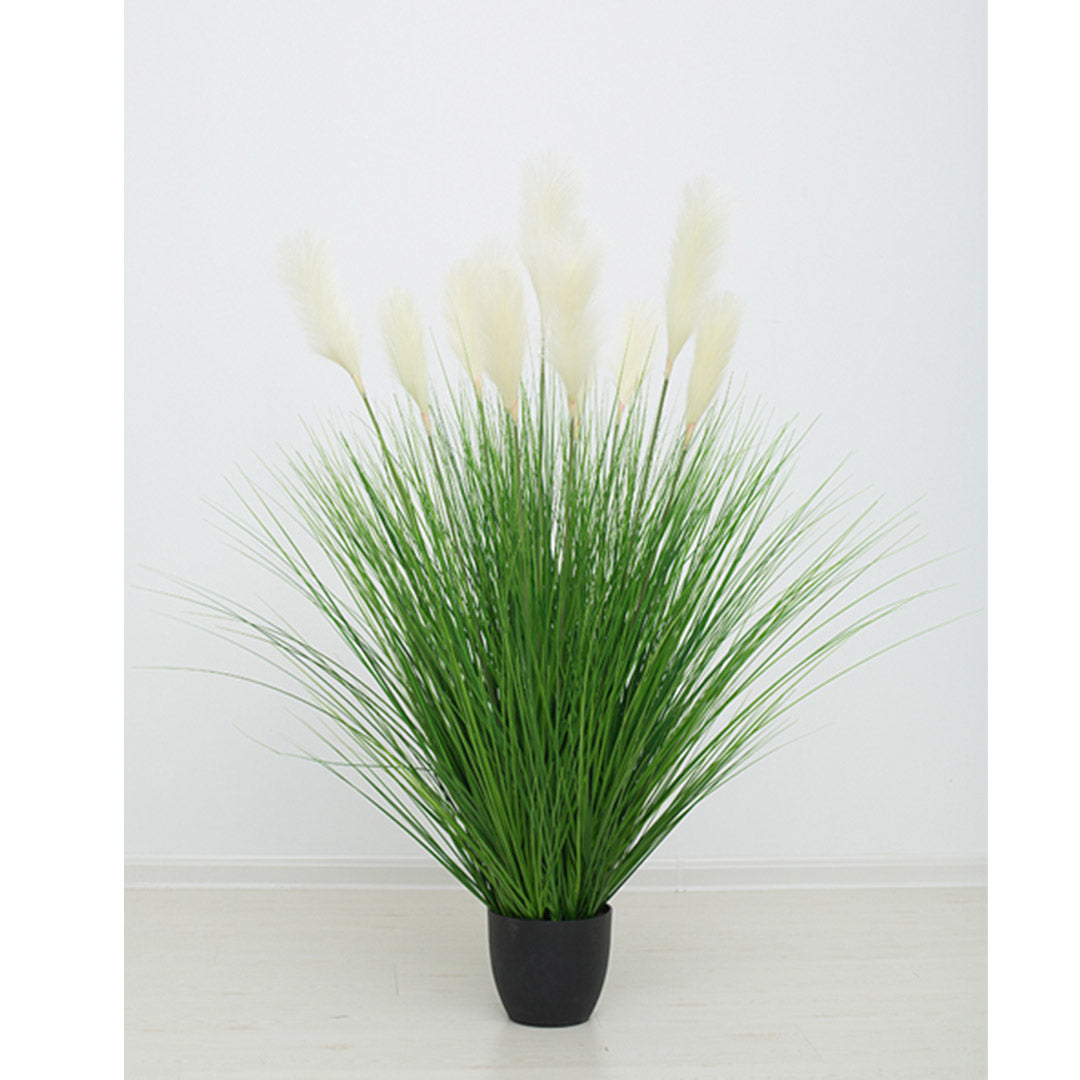 SOGA 137cm Artificial Indoor Potted Bulrush Grass Tree