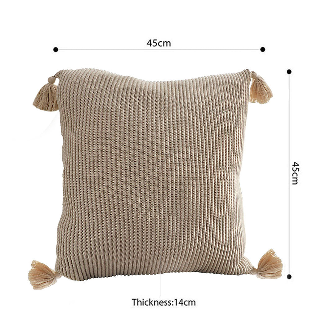 Textured Square Pillow