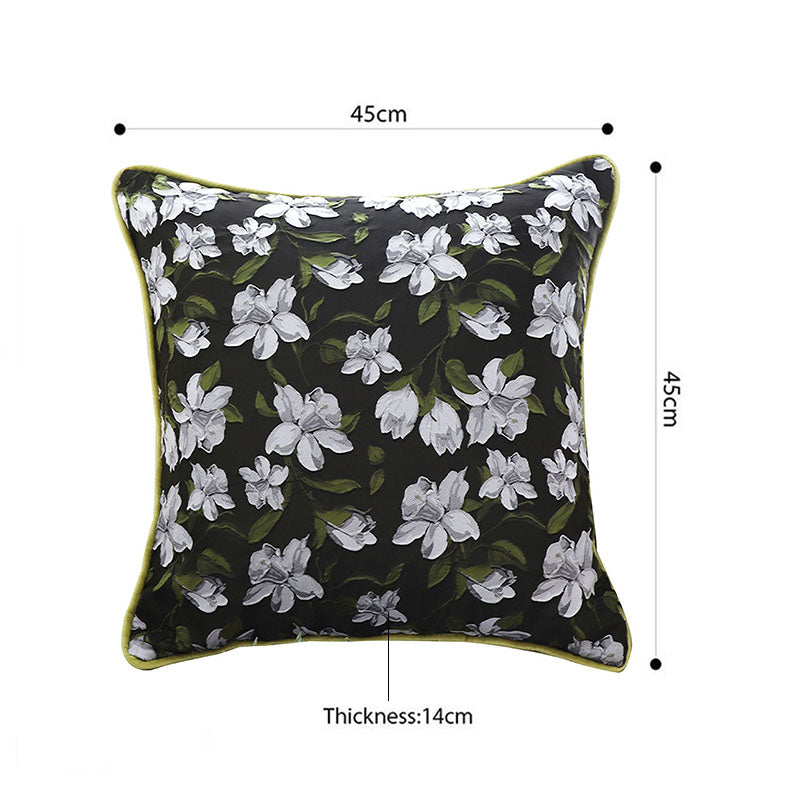 Garden Green Throw Pillow