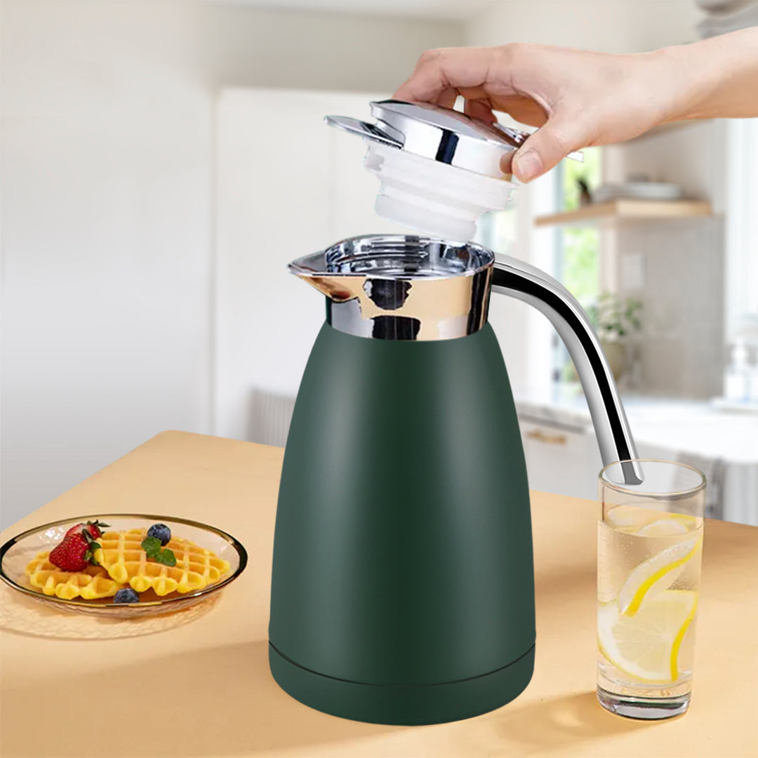 SOGA 1.2L Stainless Steel Kettle Green