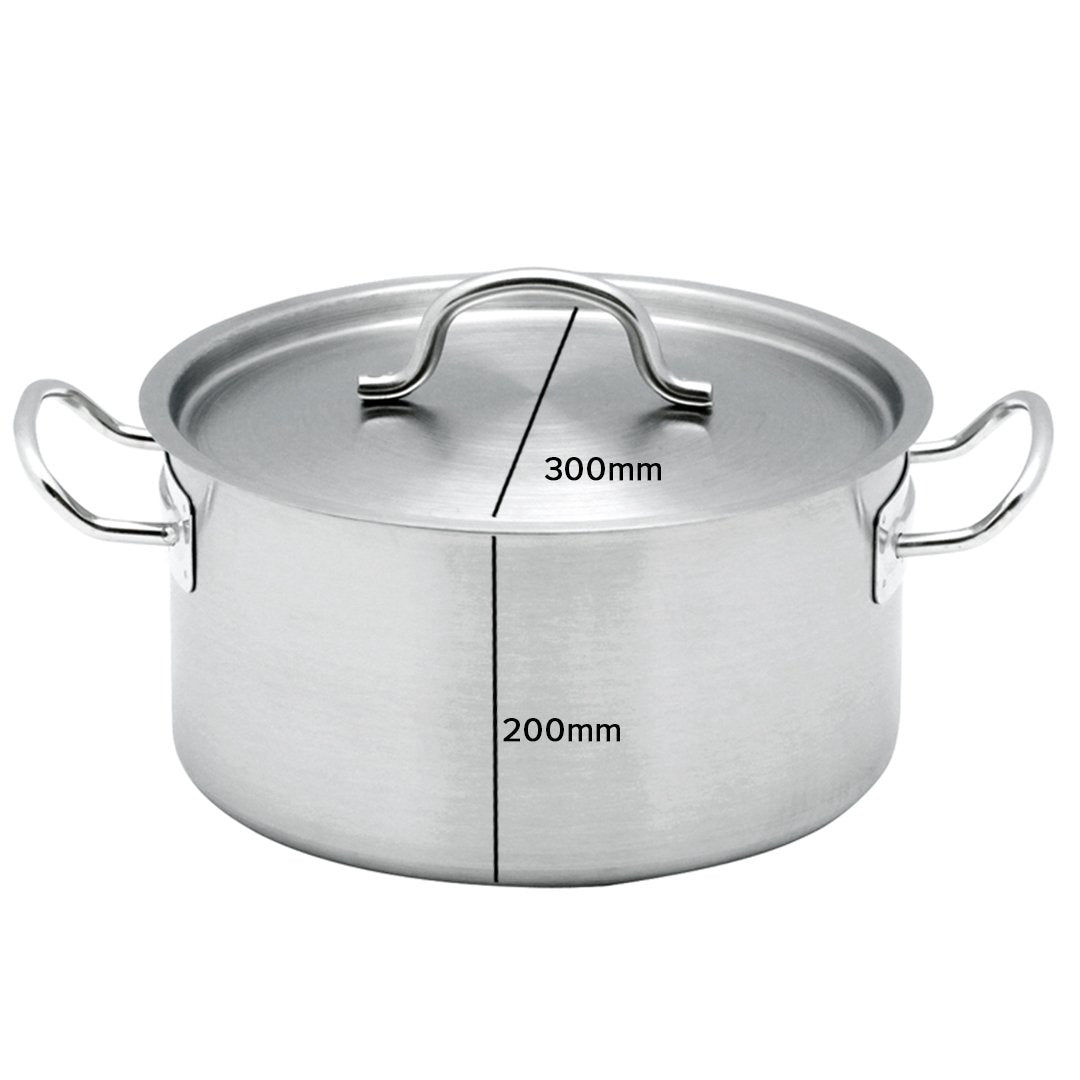 14L Top Grade 18/10 Stainless Steel Stockpot