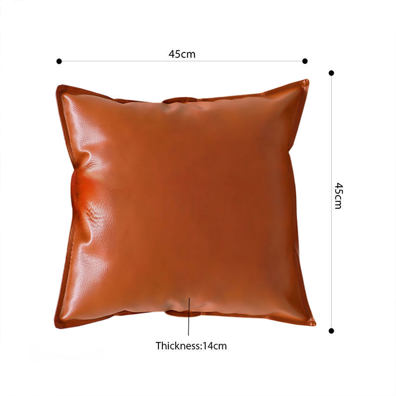 CityEdge Leather Pillow