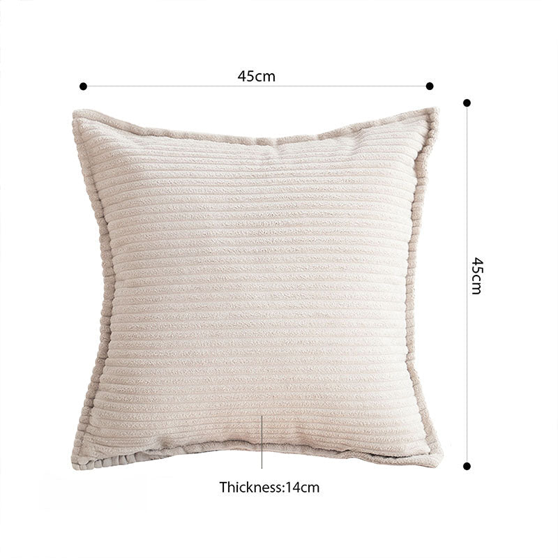 CozyStripe Square Pillow