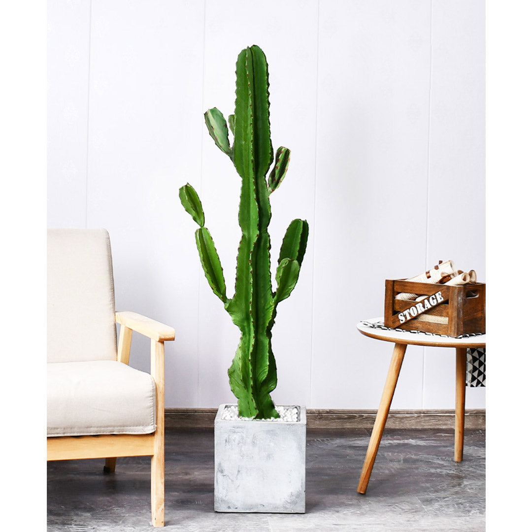 SOGA 105cm Artificial Indoor Cactus Tree 6 Heads