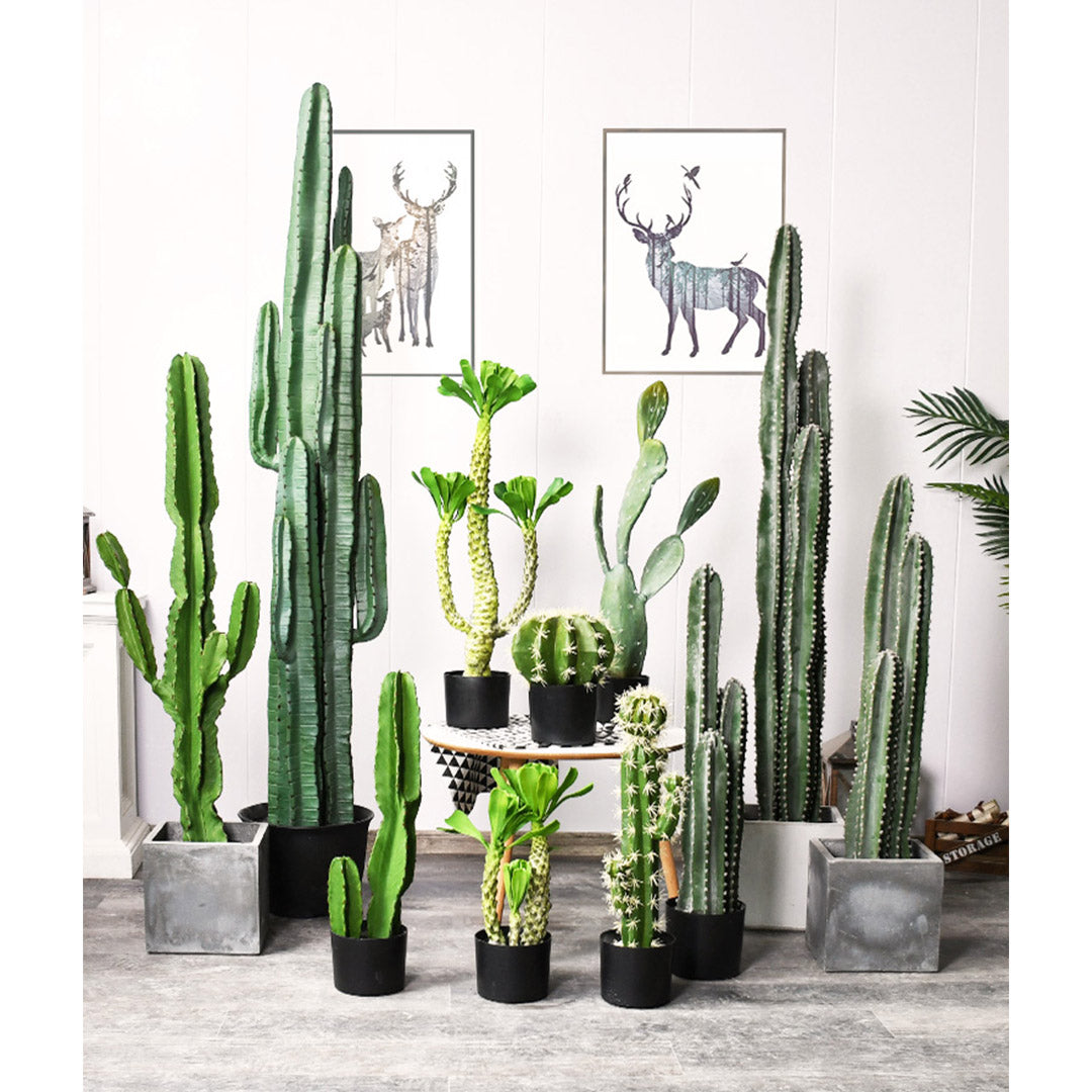 SOGA 120cm Artificial Indoor Cactus Tree 6 Heads