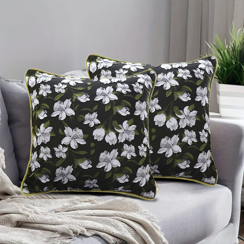 Garden Green Throw Pillow