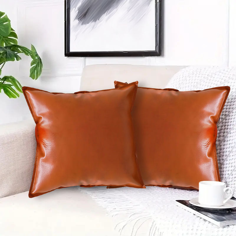 CityEdge Leather Pillow