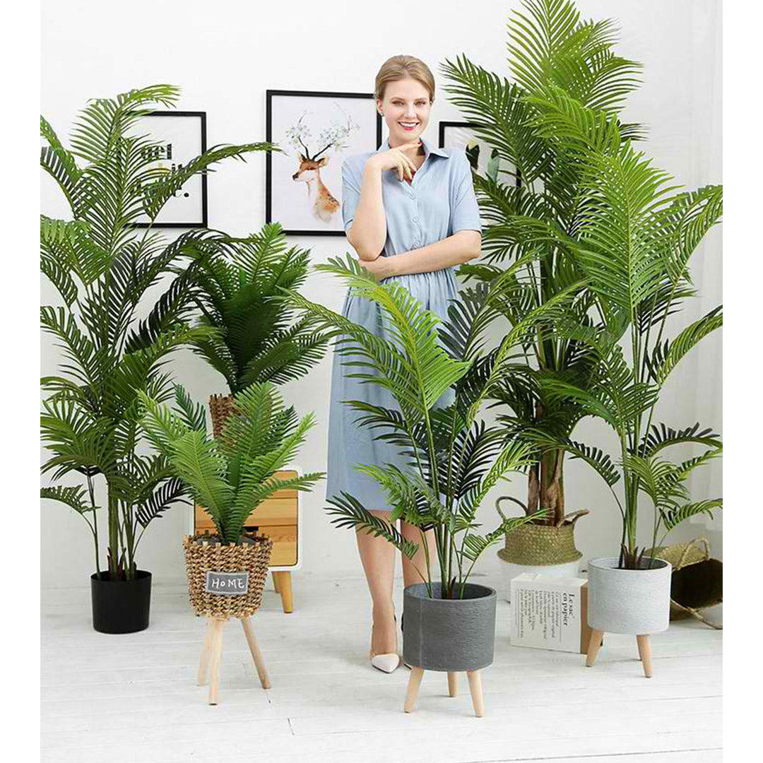 SOGA 145cm Artificial Indoor Swallowtail Sunflower Tree