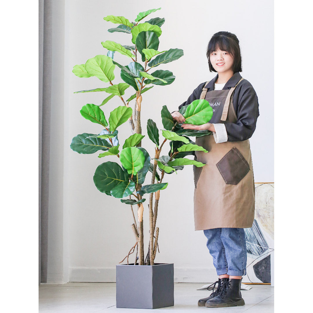 SOGA 155cm Green Artificial Indoor Qin Yerong Tree