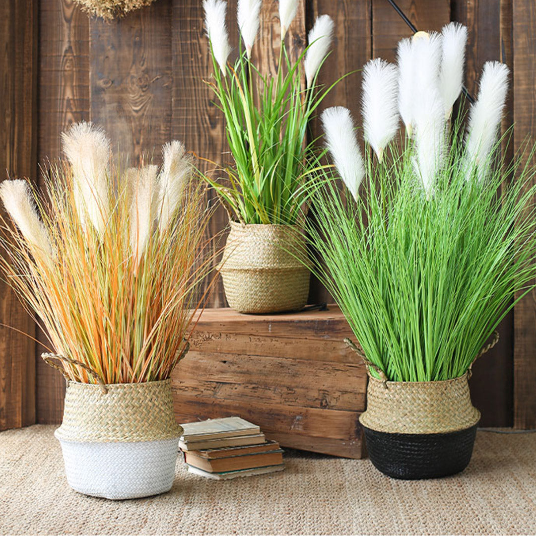 SOGA 110cm Artificial Indoor Potted Reed Bulrush Grass