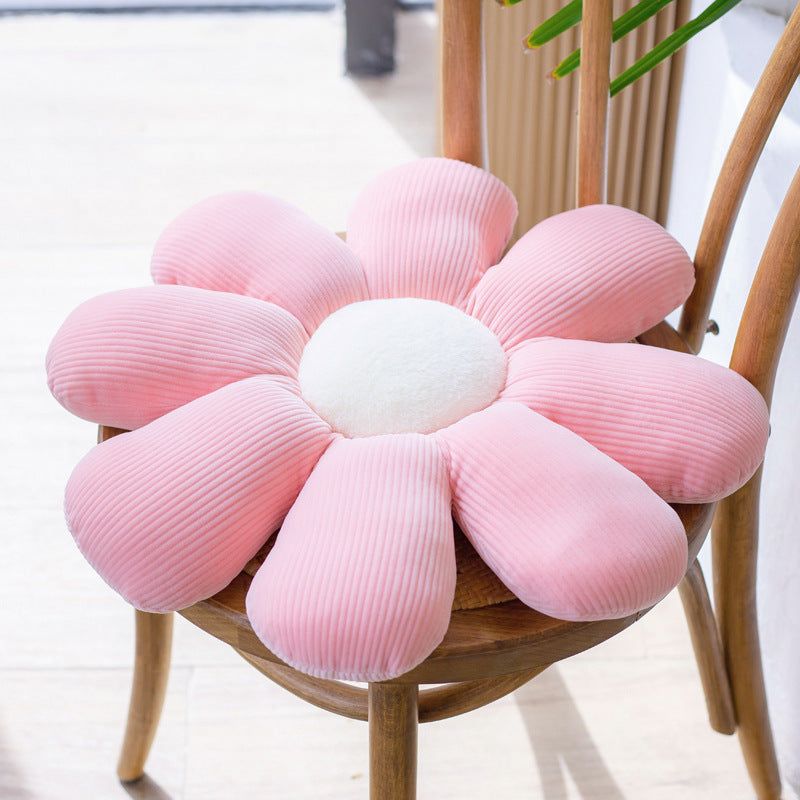 Small Daisy Flower Throw Pillow Cushion Floor Chair Cushion Cushion Office Sedentary Couch