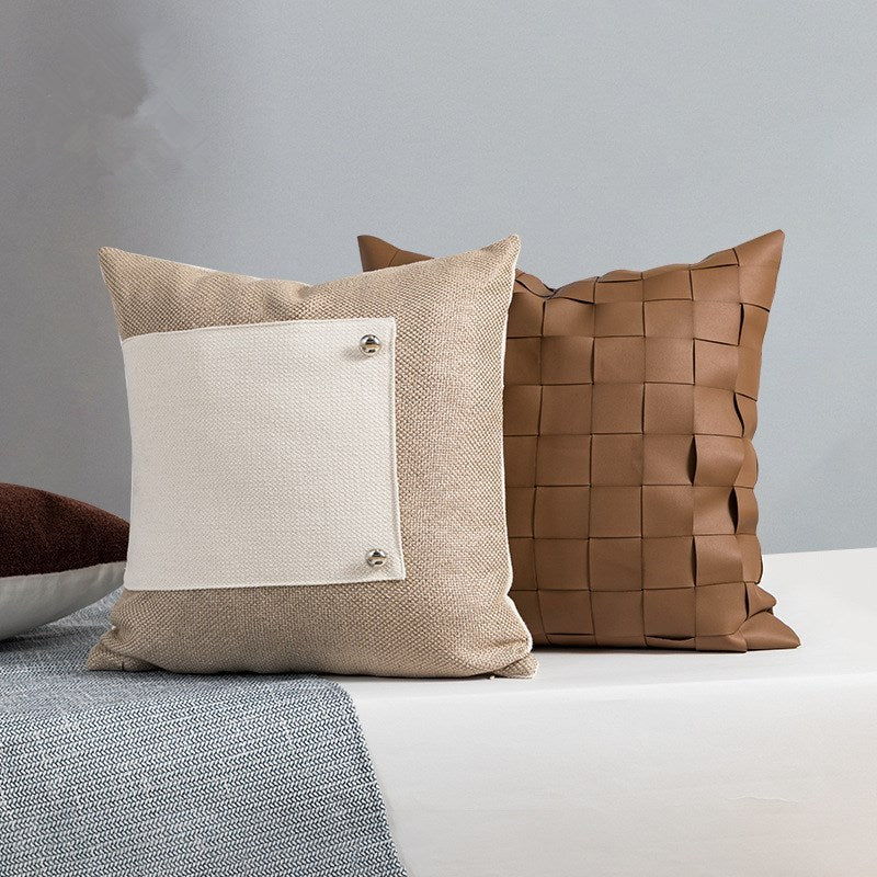 Scandinavian Style Woven Pillow Covers