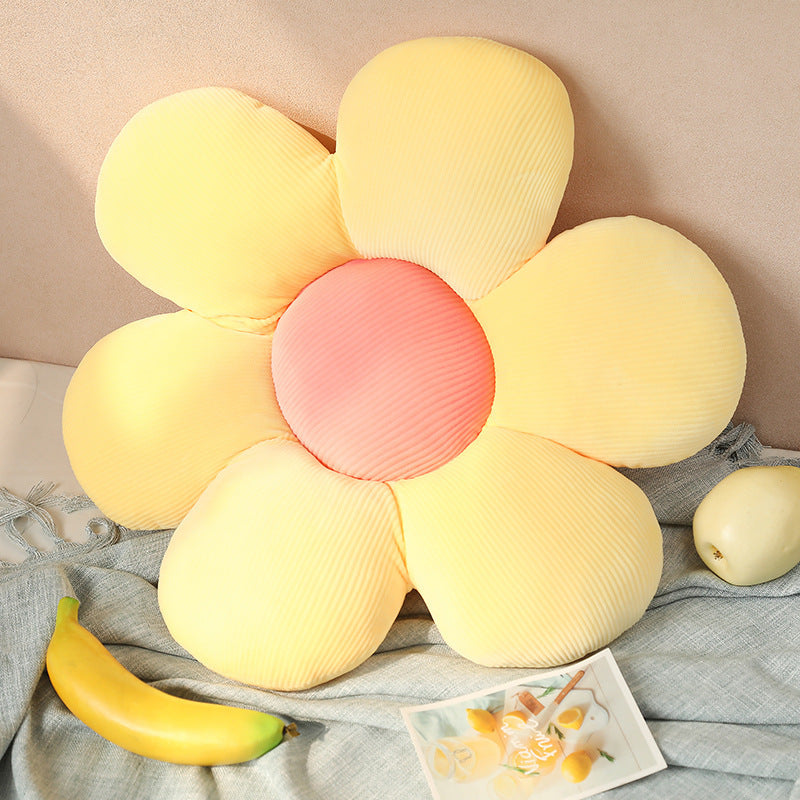 Small Daisy Flower Throw Pillow Cushion Floor Chair Cushion Cushion Office Sedentary Couch