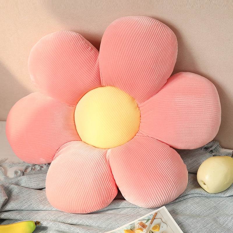 Small Daisy Flower Throw Pillow Cushion Floor Chair Cushion Cushion Office Sedentary Couch