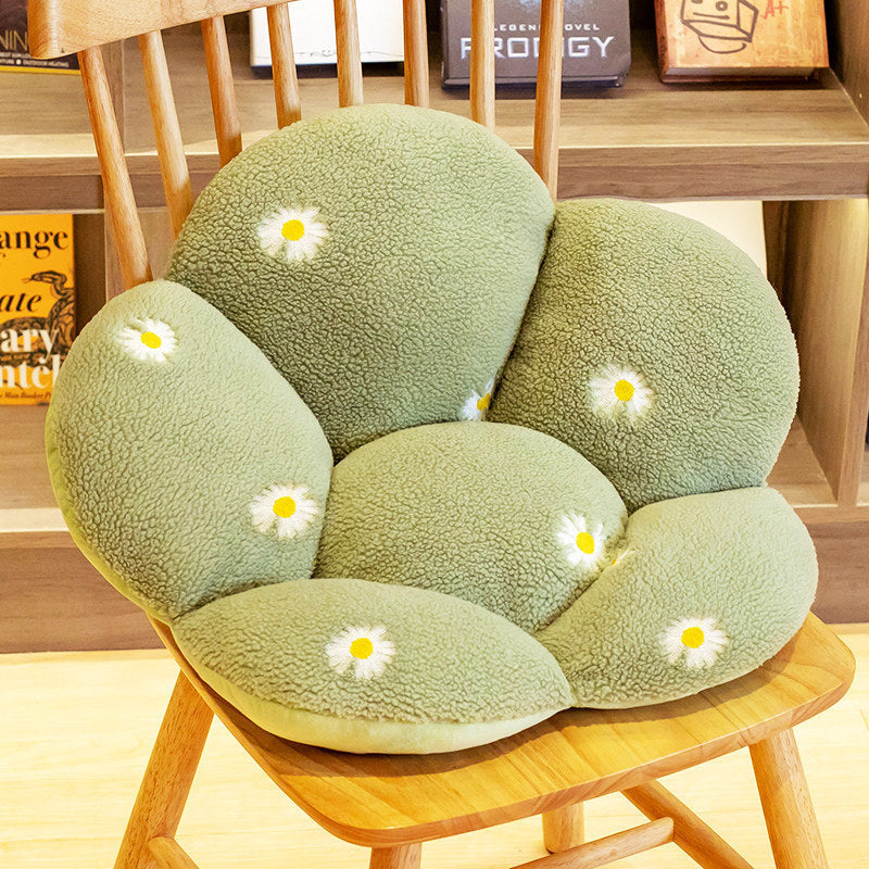 Petal Throw Pillow Cushion Car Cushion Girl Sleeping Bed Cute INS Pillow Backrest