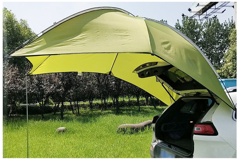 Nomad Car Side Canopy: Self-Driving Camping Sunshade & Rear Tent