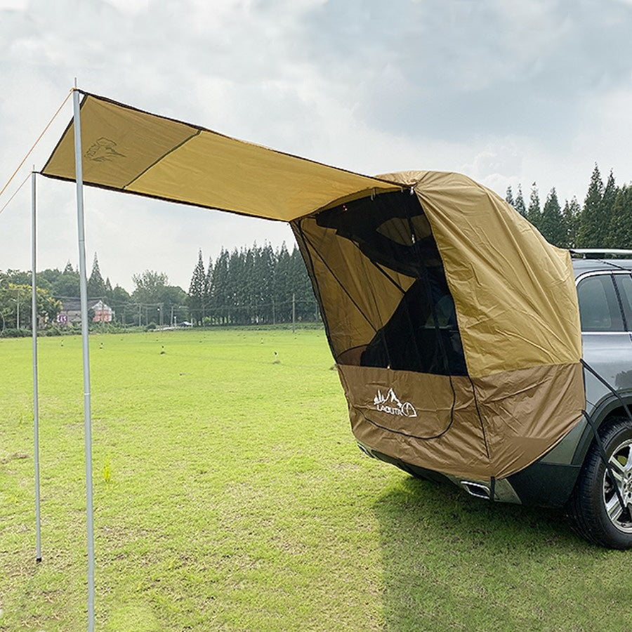 Nomad Car Side Canopy: Self-Driving Camping Sunshade & Rear Tent