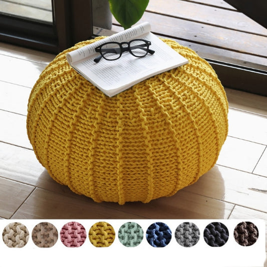 Knitted Sofa Pouf