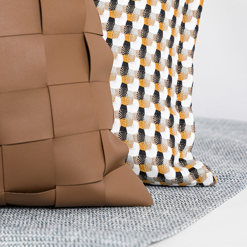 Scandinavian Style Woven Pillow Covers