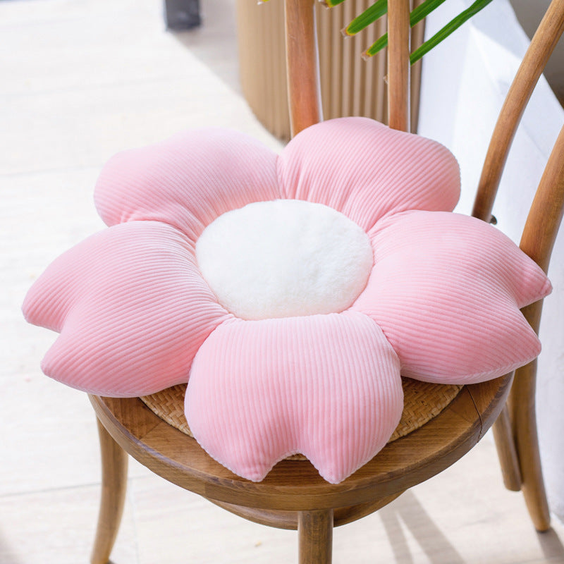 Small Daisy Flower Throw Pillow Cushion Floor Chair Cushion Cushion Office Sedentary Couch