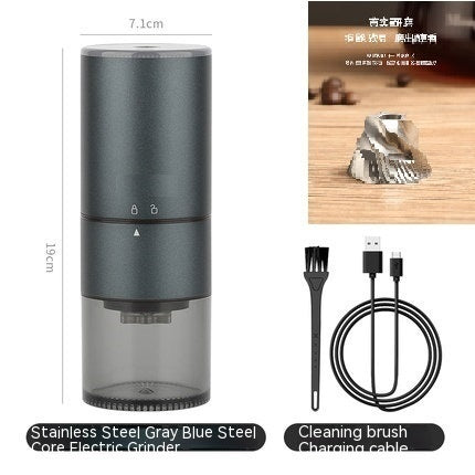 Stainless Steel Coffee Grinder Electric- USB