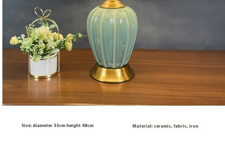 Bronze Ceramic Table Lamp