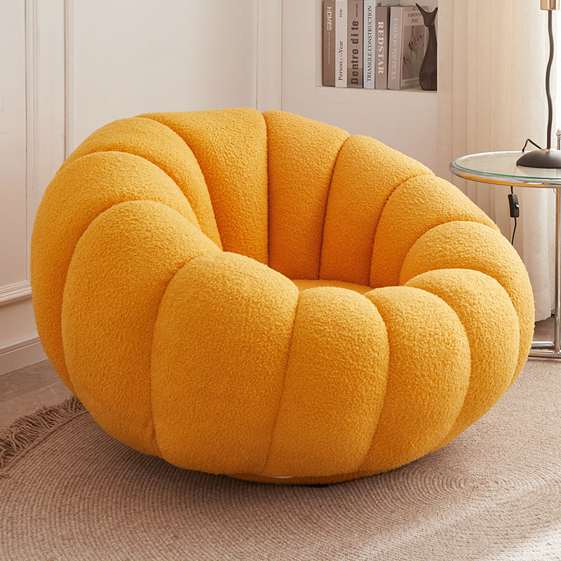 Pumpkin balcony Single Sofa Chair