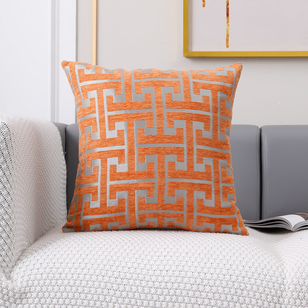 Chenille Jacquard Pillow cover