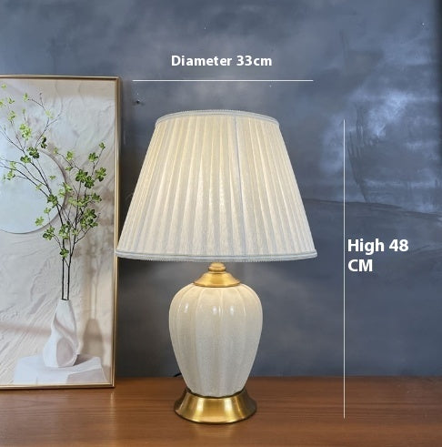 Bronze Ceramic Table Lamp